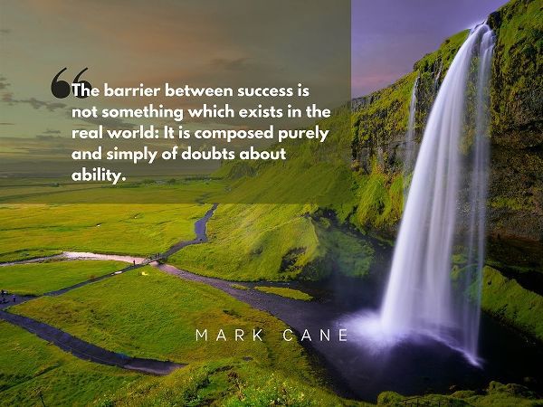 Mark Cane Quote: Barrier Between