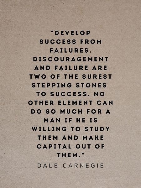 Dale Carnegie Quote: Develop Success