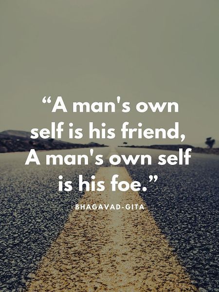 Bhagavad-Gita Quote: Own Self