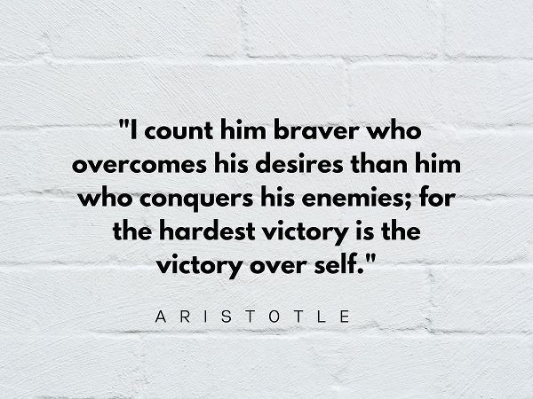 Aristotle Quote: Victory
