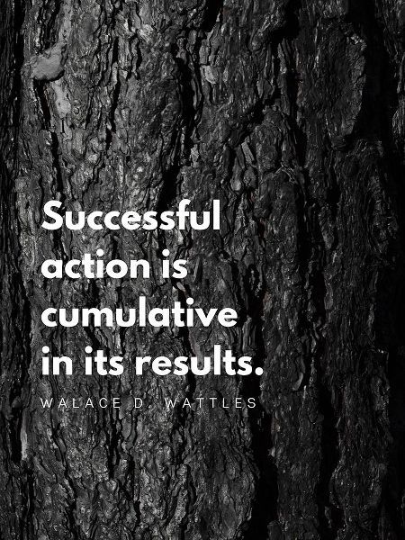 Wallace D. Wattles Quote: Successful Action