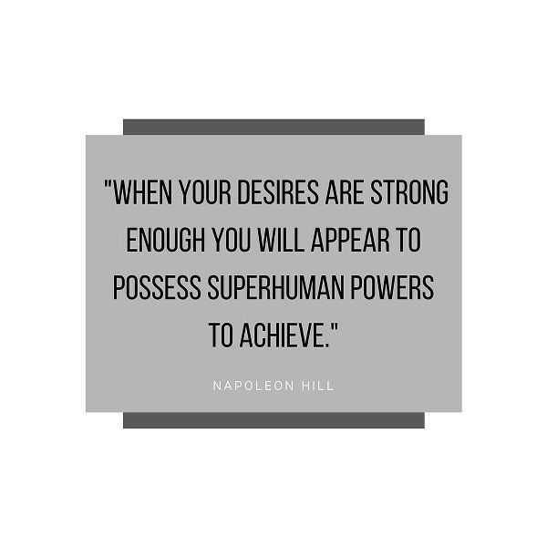 Napoleon Hill Quote: Superhuman Powers