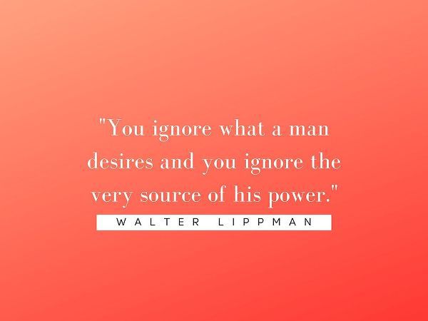 Walter Lippmann Quote: Source of Power