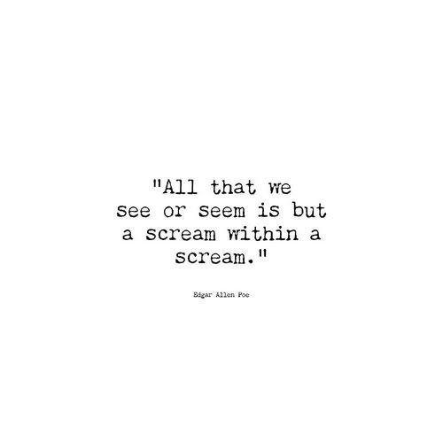Edgar Allen Poe Quote: Dream Within a Dream
