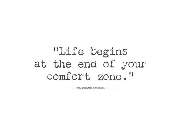 Artsy Quotes Quote: Comfort Zone