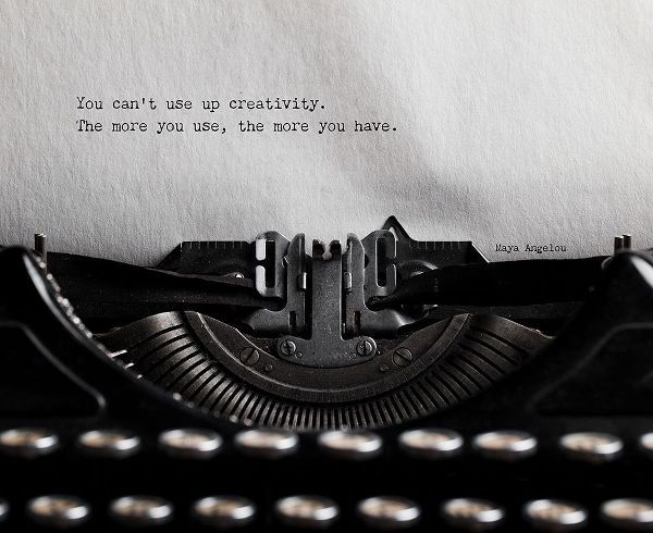 Maya Angelou Quote: Creativity