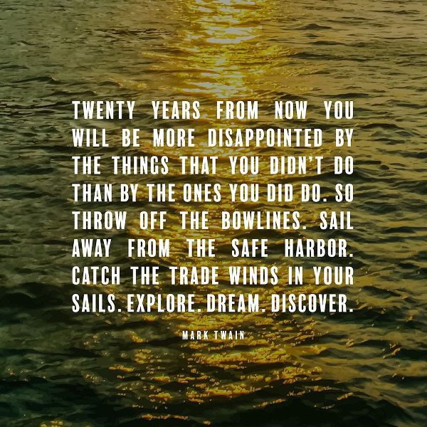 Mark Twain Quote: Disappointed
