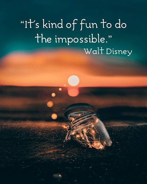 Walt Disney Quote: Kind of Fun