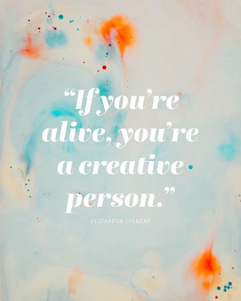 Elizabeth Lesser Quote: Creative Person