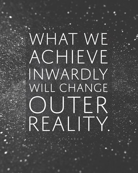 Plutarch Quote: Outer Reality