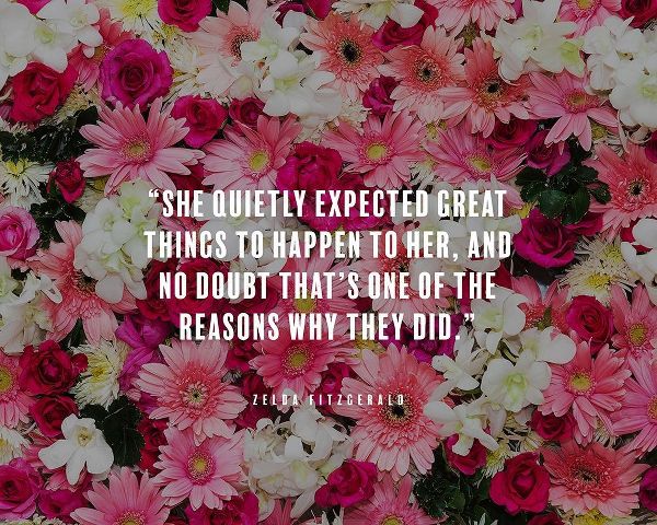 Zelda Fitzgerald Quote: Great Things