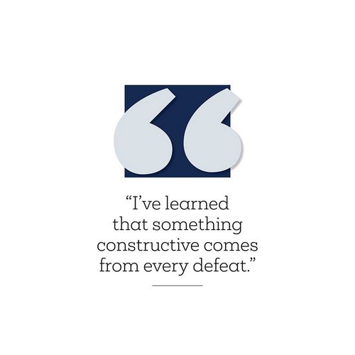Artsy Quotes Quote: Every Defeat