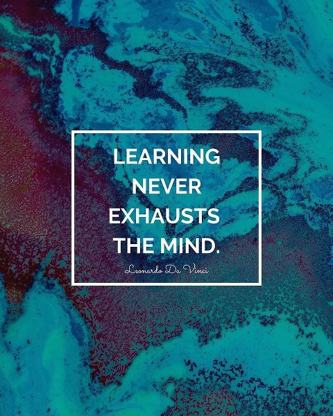 Leonardo Da Vinci Quote: Learning