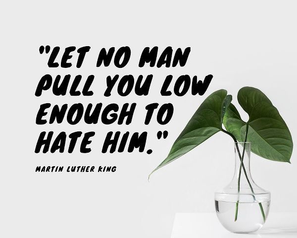 Martin Luther King Quote: Let No Man