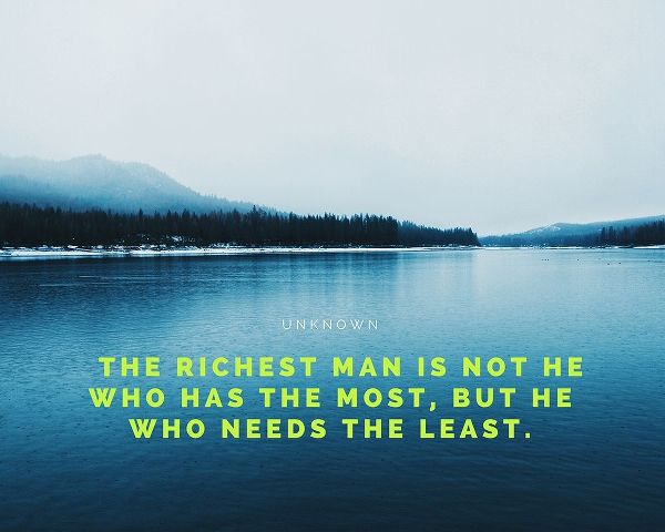 Artsy Quotes Quote: The Richest Man