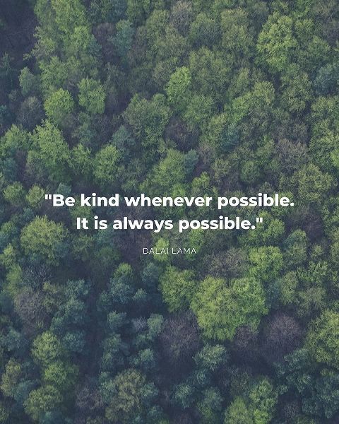 Dalai Lama Quote: Be Kind