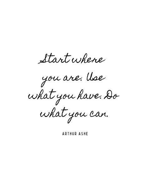 Arthur Ashe Quote: Do What You Can