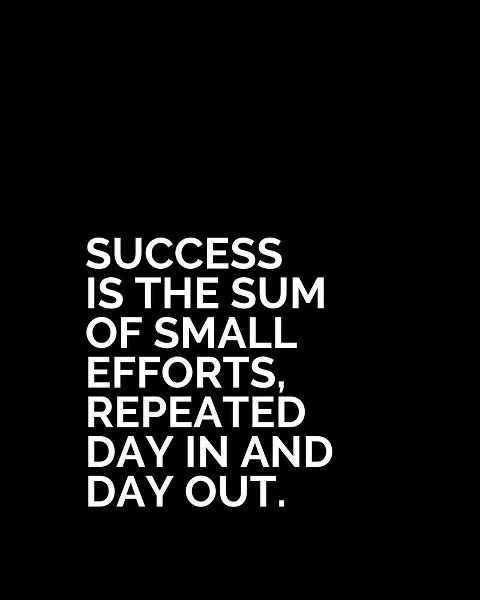 ArtsyQuotes Quote: Success is the Sum
