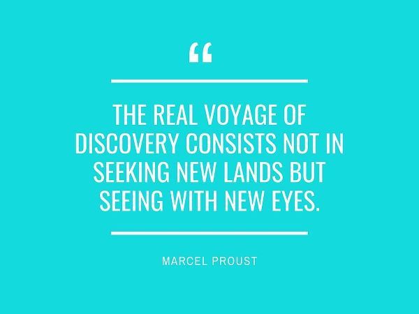 Marcel Proust Quote: The Real Voyage