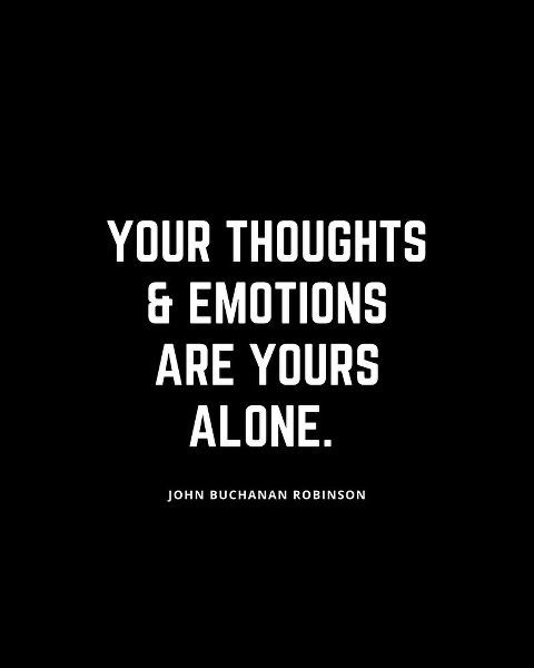 John Buchanan Robinson Quote: Your Thoughts