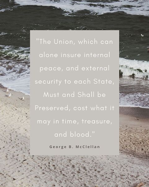 George B. McClellan Quote: Internal Peace