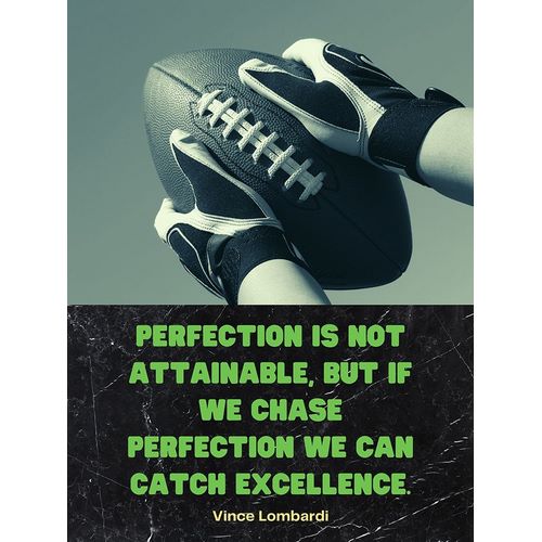 Vince Lombardi Quote: Chase Perfection