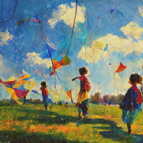 Wiley, Marta 아티스트의 Colorful Kites II작품입니다.