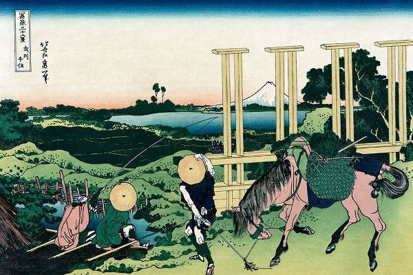 Senju in Musashi Province, 1830