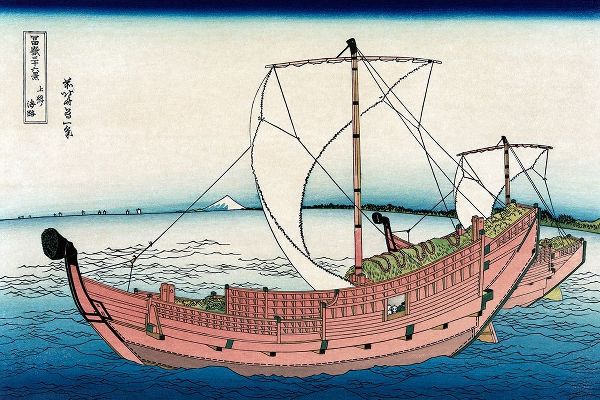 Kazusa Sea Route, 1830