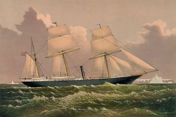 Yacht Jeannette, 1881