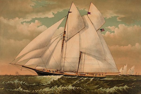 Yacht Norseman of New York, 1882
