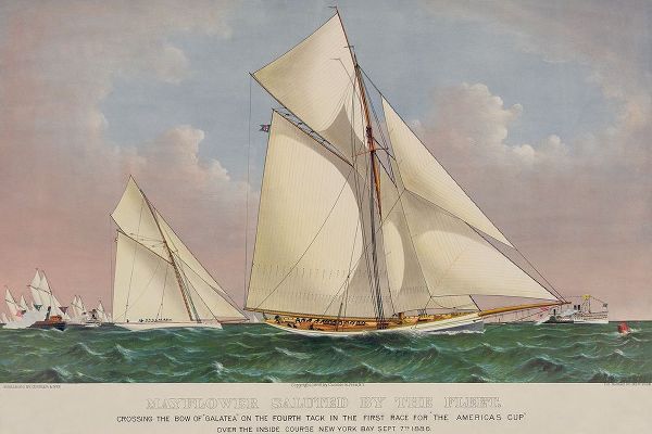 Americas Cup Yacht Race 1886, 1886
