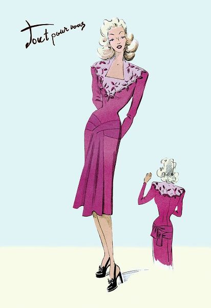 Flower Dress, 1947