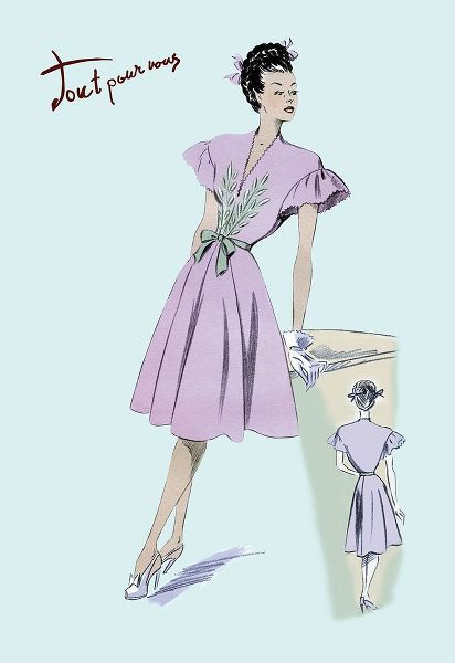 Dress with Frills, 1947