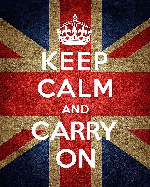 Keep Calm and Carry On - Union Jack