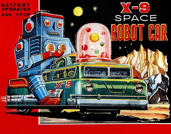 X-9 Space Robot Car