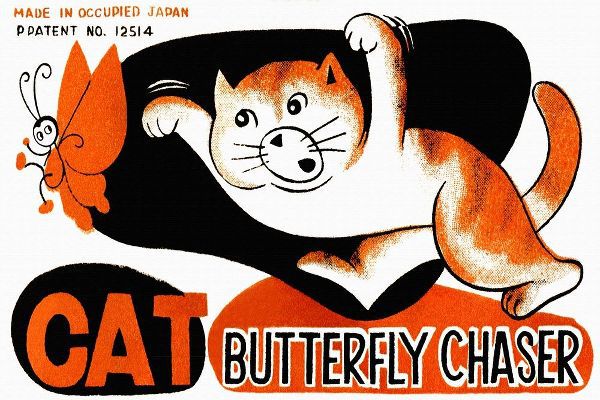 Cat Butterfly Chaser