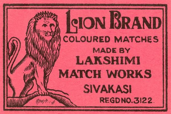 Lion Brand Coloured Matches