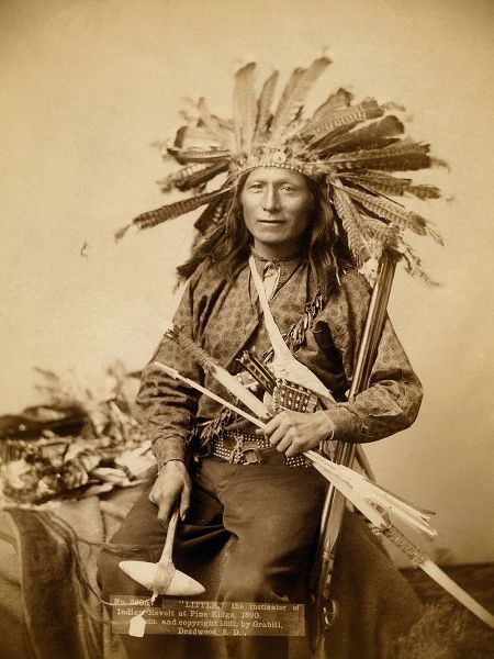 Little, the instigator of Indian Revolt at Pine Ridge, 1890 I