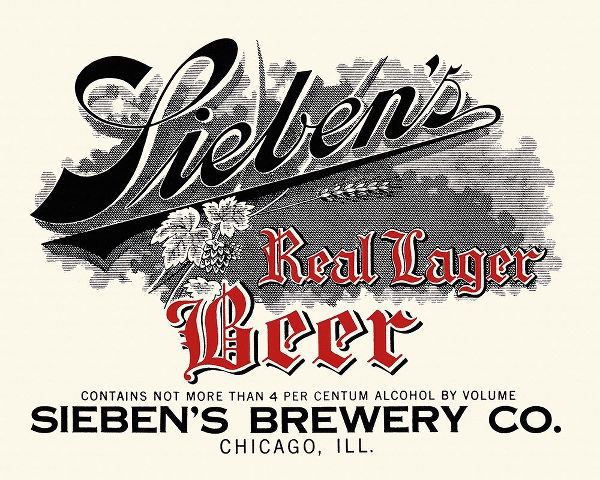 Siebens Real Lager Beer