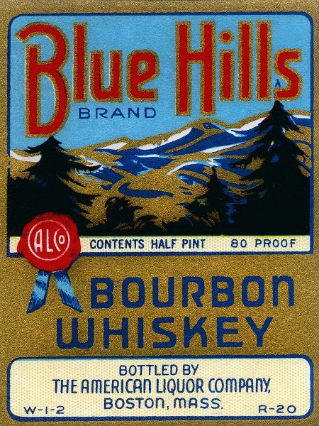 Blue Hills Bourbon Whiskey