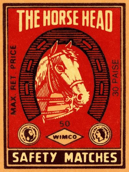 The Horse Head Safety Matches