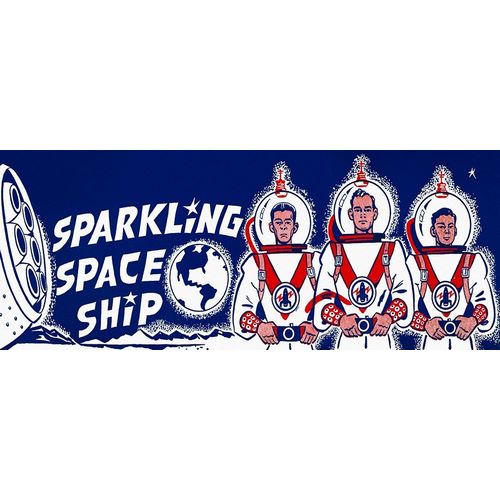 Sparkling Space Ship