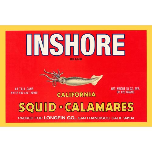 Inshore Brand Squid - Calamares