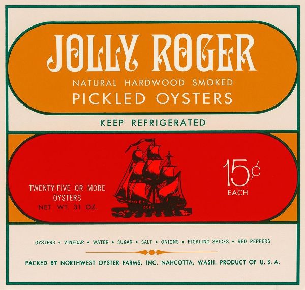 Jolly Roger Pickled Oysters