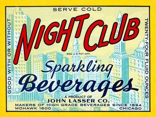 Night Club Sparkling Beverage