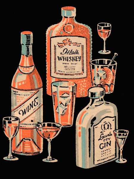 Whiskey, Wine and Gin