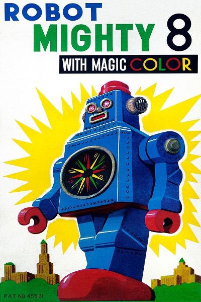 Robot Mighty 8 with Magic Color