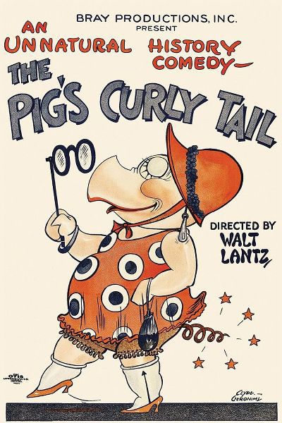 Movie Poster: The Pigs Curly Tail