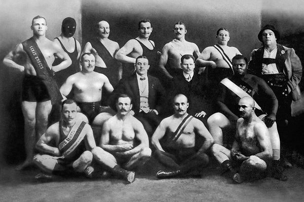 Team of Champion Russian Wrestlers